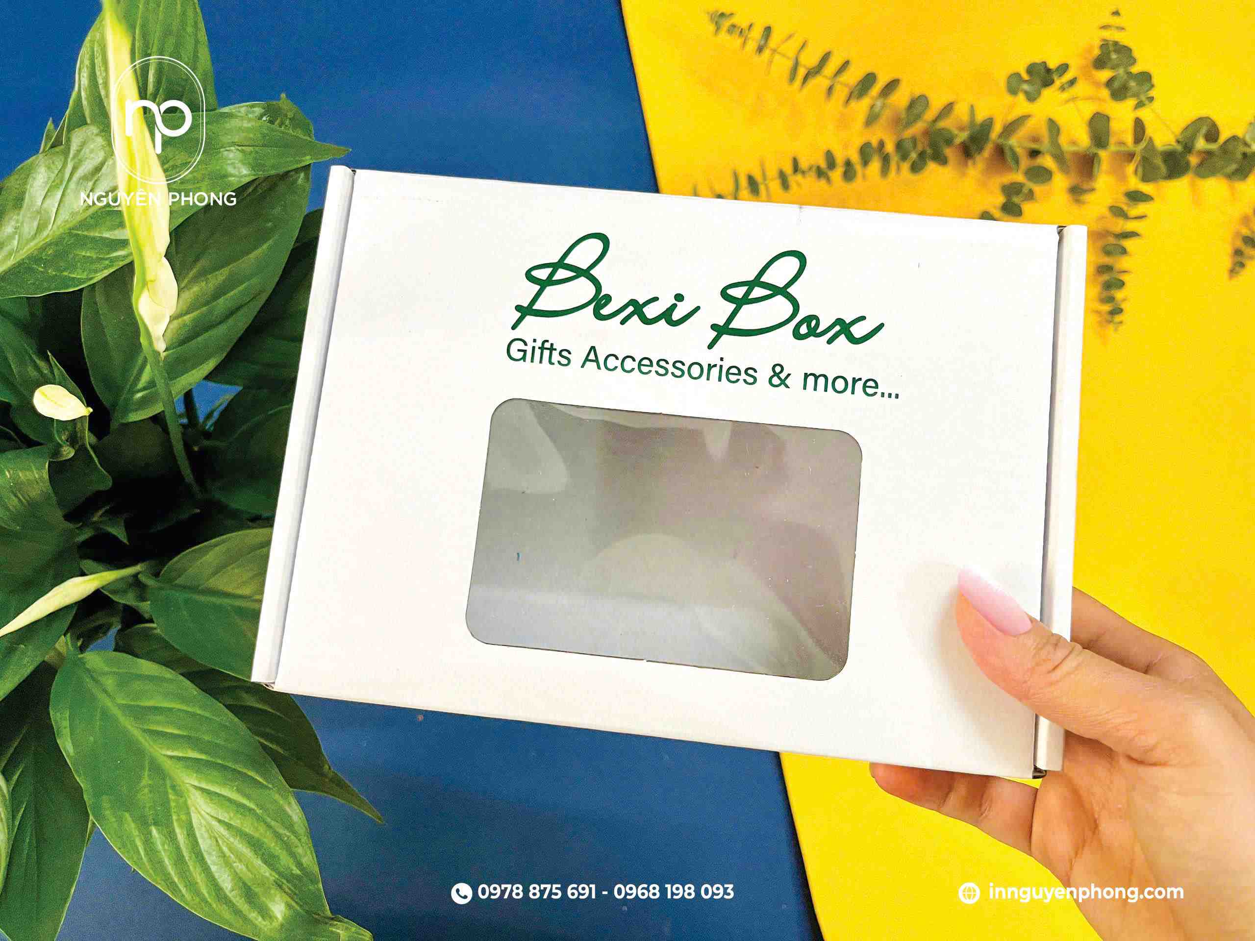 Hộp carton bồi giấy I